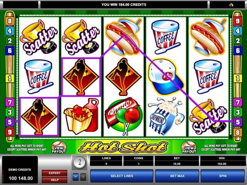Free spins microgaming